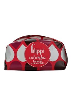 Pasticceria Filippi  Colomba Lamponi e Cioccolato