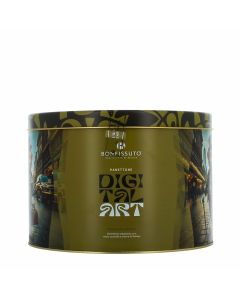 Bonfissuto Panettone Ricorto al Cioccolato al Latte con Crema al Baileys e Mela e Cannella