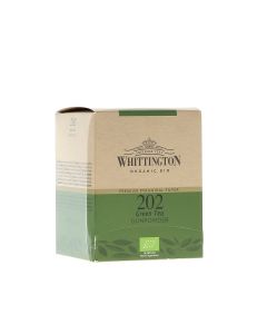 Whittington Tea Premium Pyramidale Filter Organic Gunpowder Tea Verde 202