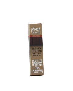 Leone Tavoletta Grezzo Fondente 70% Arancia