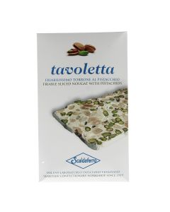 Torronificio Scaldaferro  Tavoletta Torrone Friabile al Pistacchio