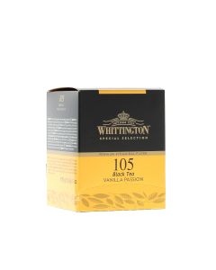 Whittington Tea Premium Pyramidale Filter Black Tea Vanilla Passion 105