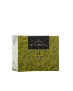 Whittington Tea Green Tea Ginger Lemon 21