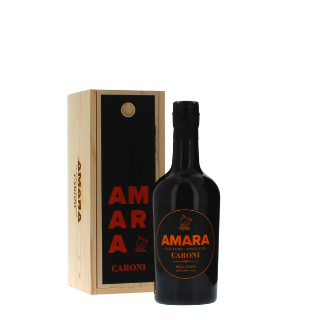 Rossa Amara Full Proof - Single Cask Caroni Edizione 2022 (cassa legno)